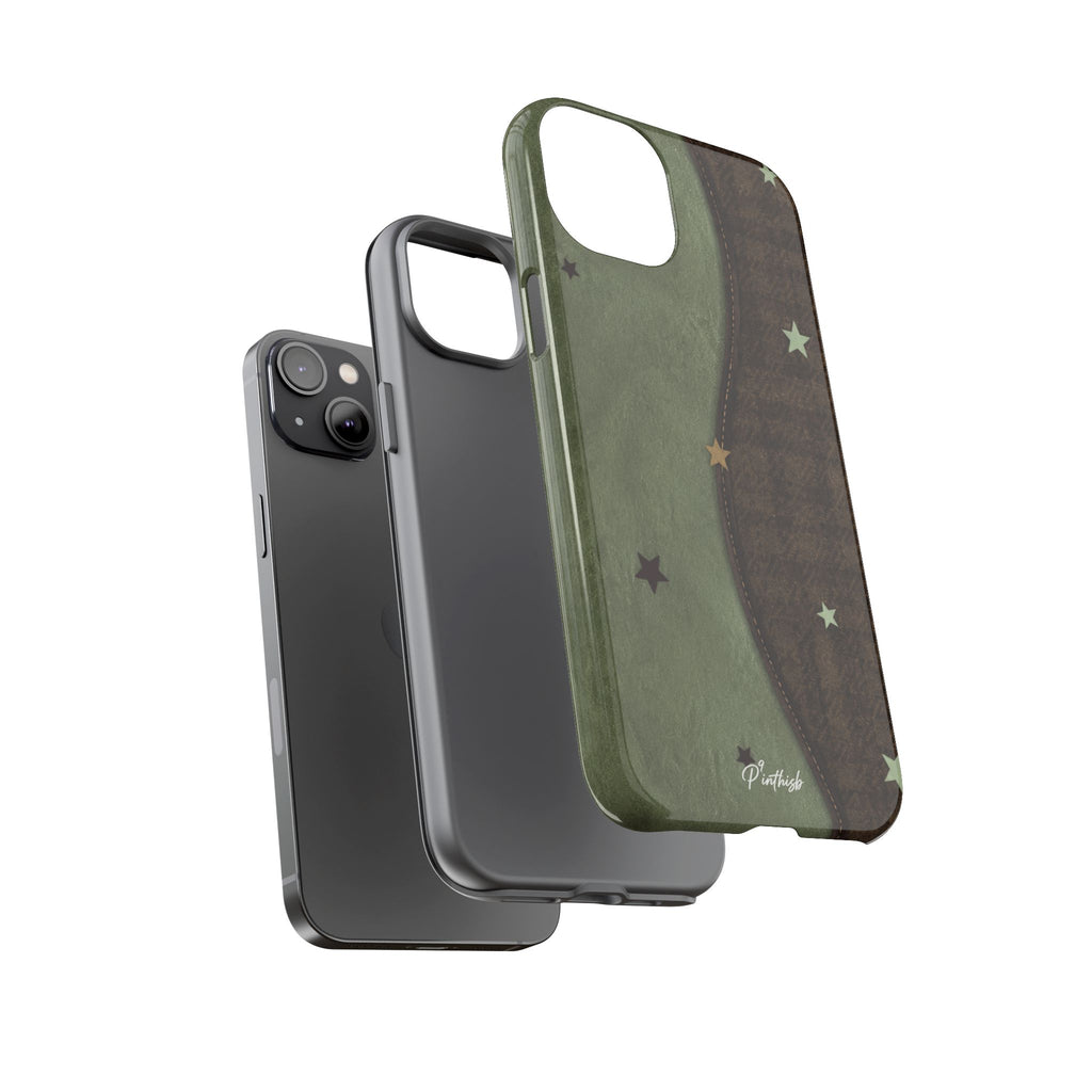 Rustic Stars Tough Phone Case