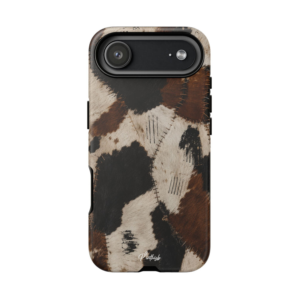 Brown & Black Animal Print Tough Case