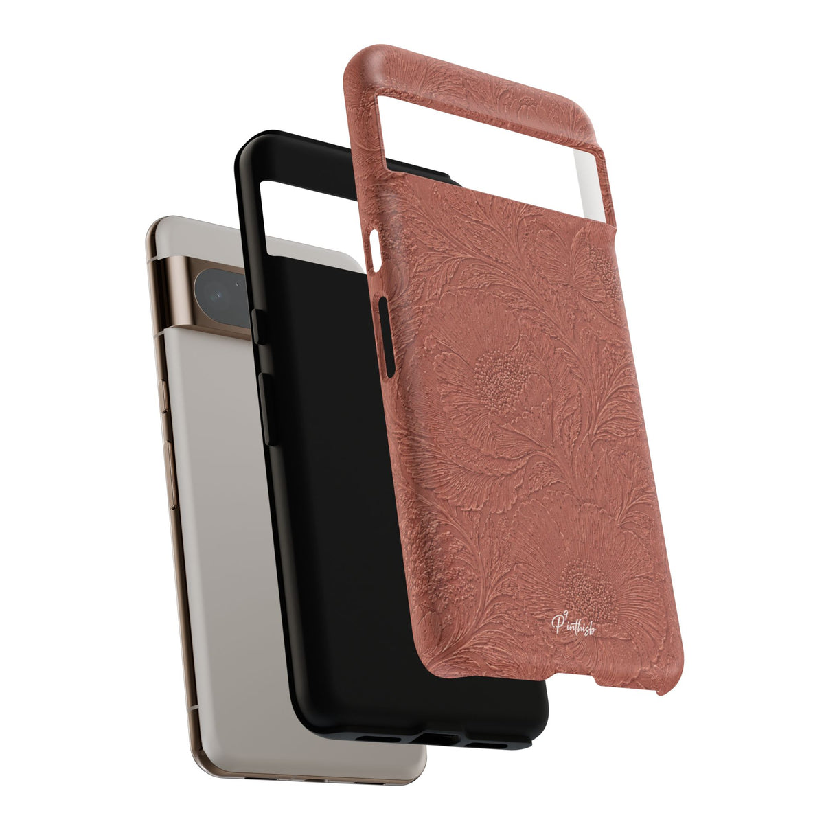 Embossed Floral Tough Case
