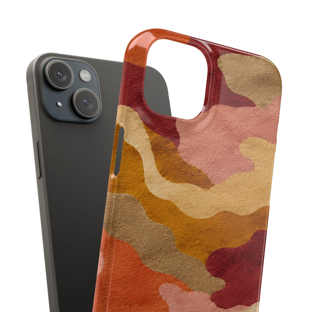 Watercolour Camo Snap Case