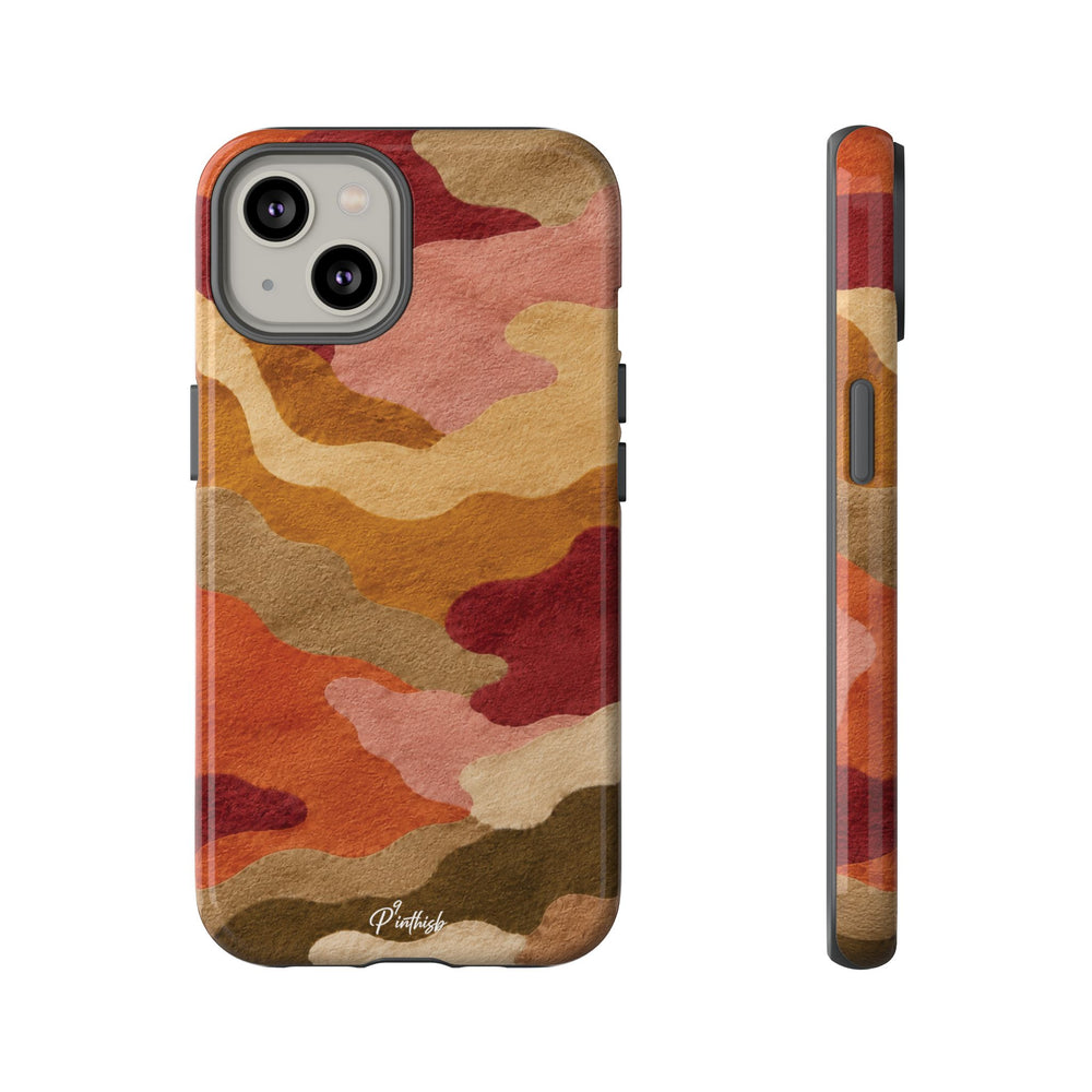 Watercolour Camo Tough Case