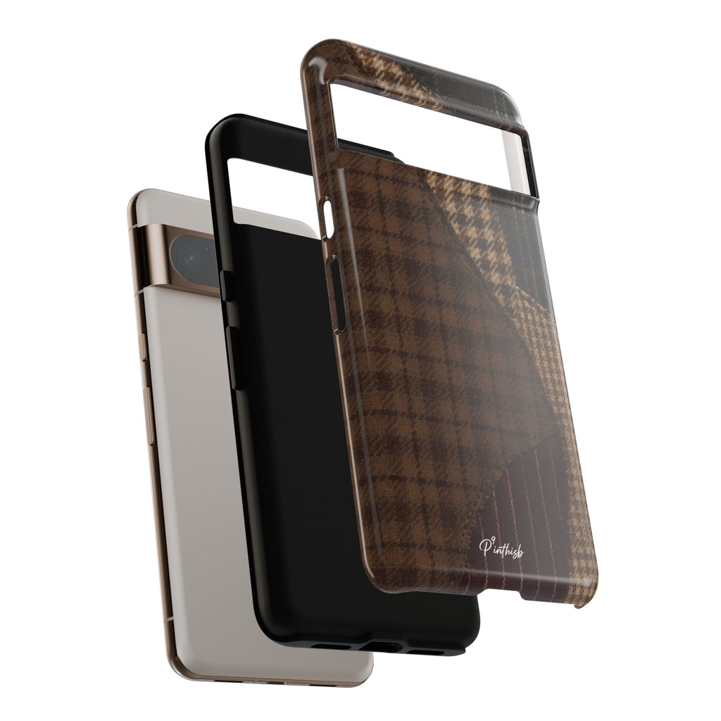 Rustic Brown Retro Tough Case