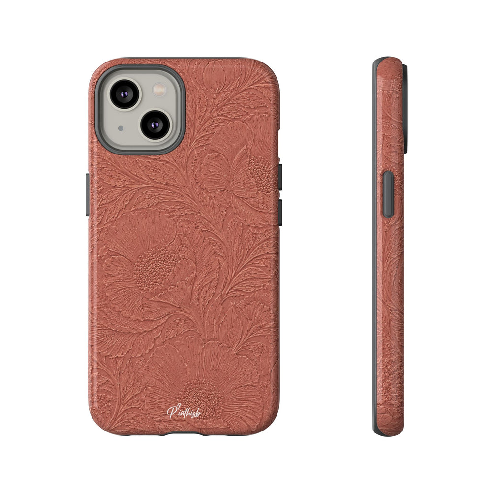 Embossed Floral Tough Case