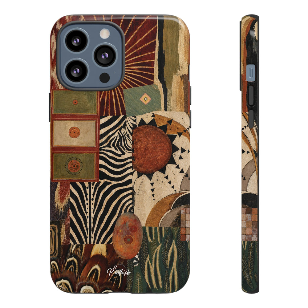 Abstract Boho Collage Tough Case