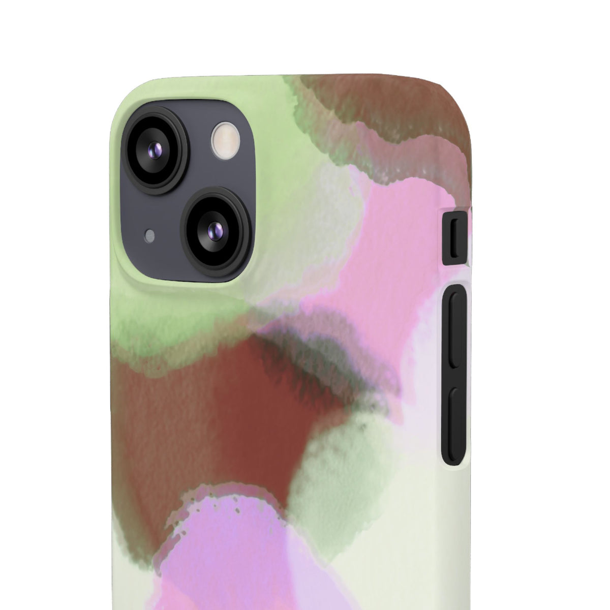 Abstract Pastel Camouflage Snap Phone Case