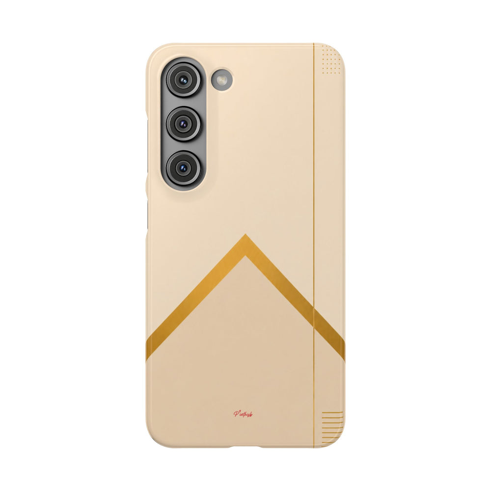Gold Malboro Inspired Snap Phone Case