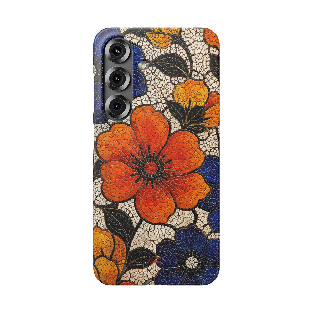 Floral Mosaic Snap Case