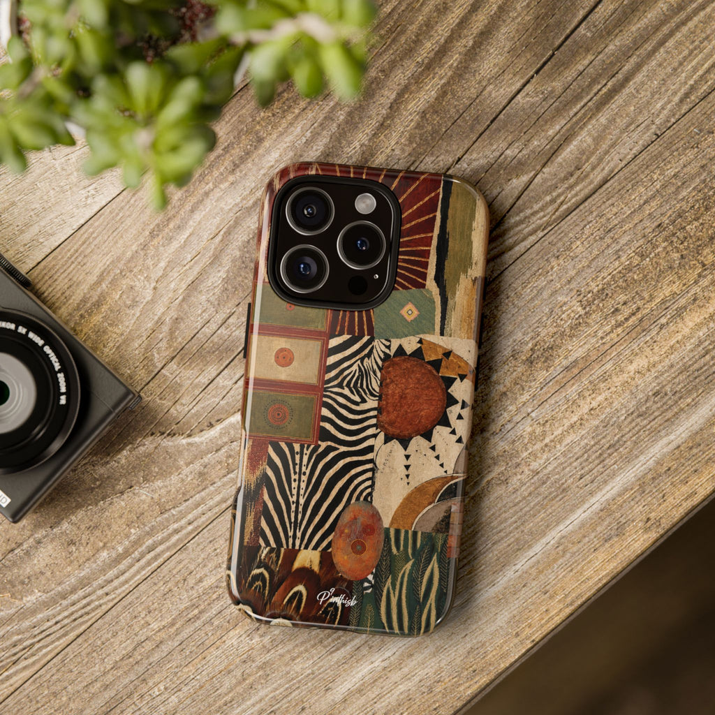 Abstract Boho Collage Tough Case
