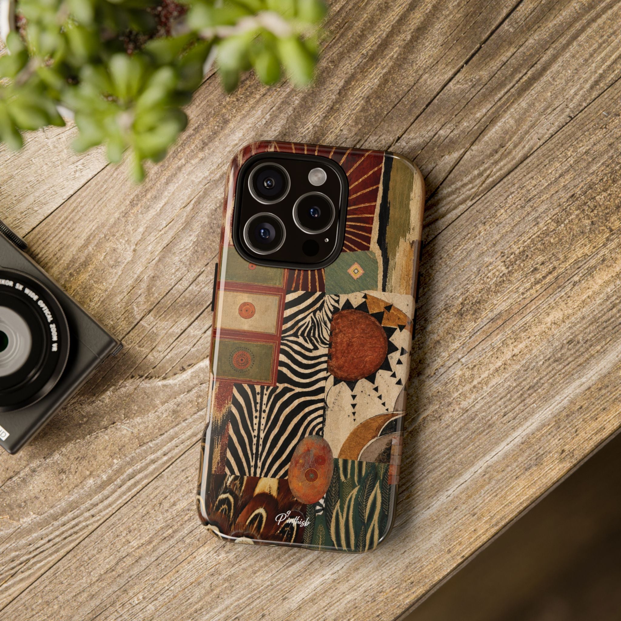 Abstract Boho Collage Tough Case