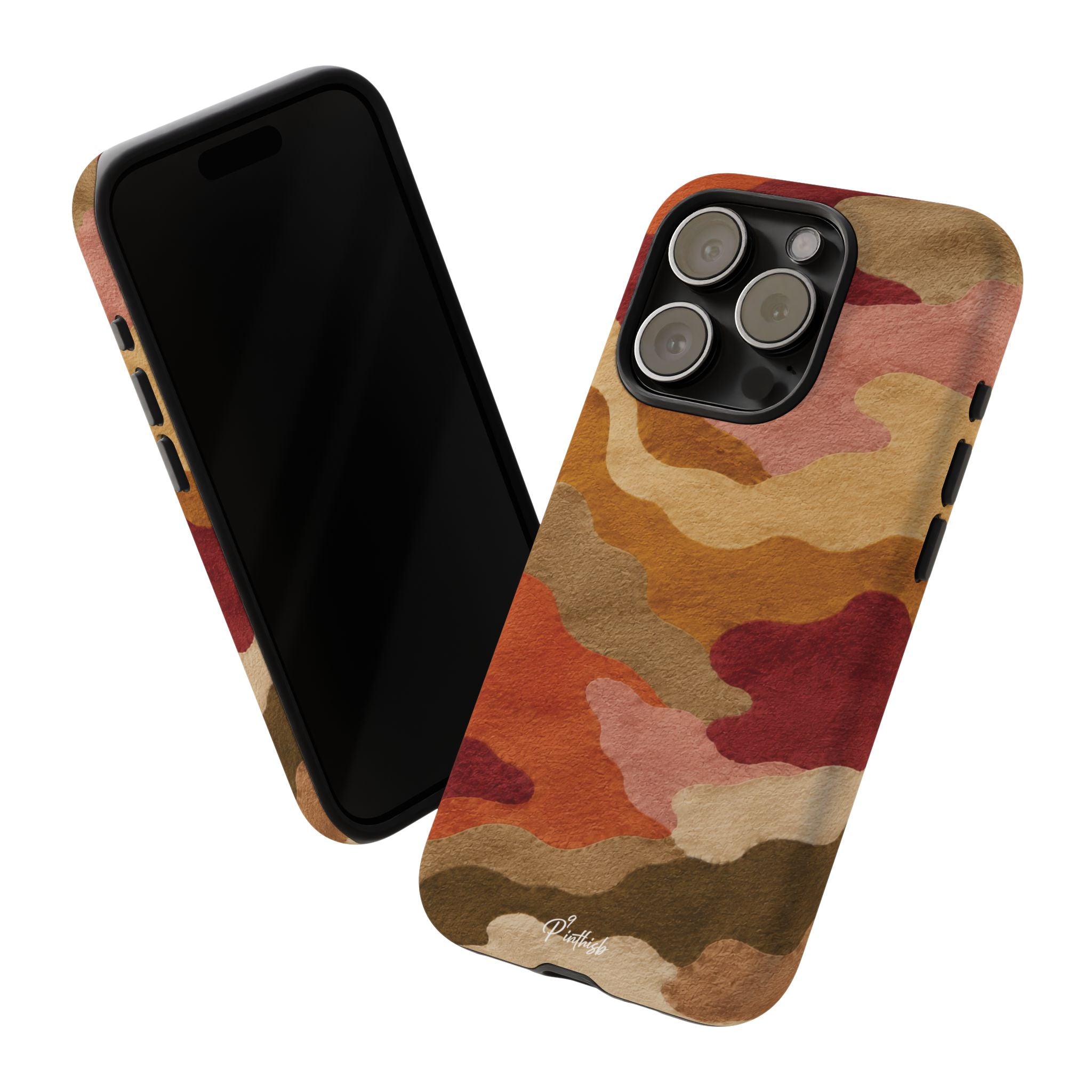 Watercolour Camo Tough Case