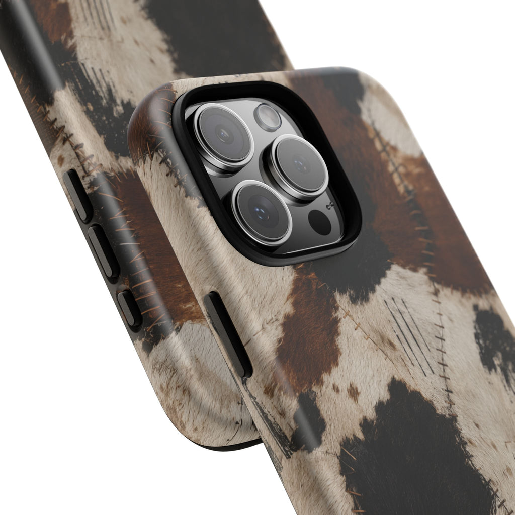 Brown & Black Animal Print Tough Case