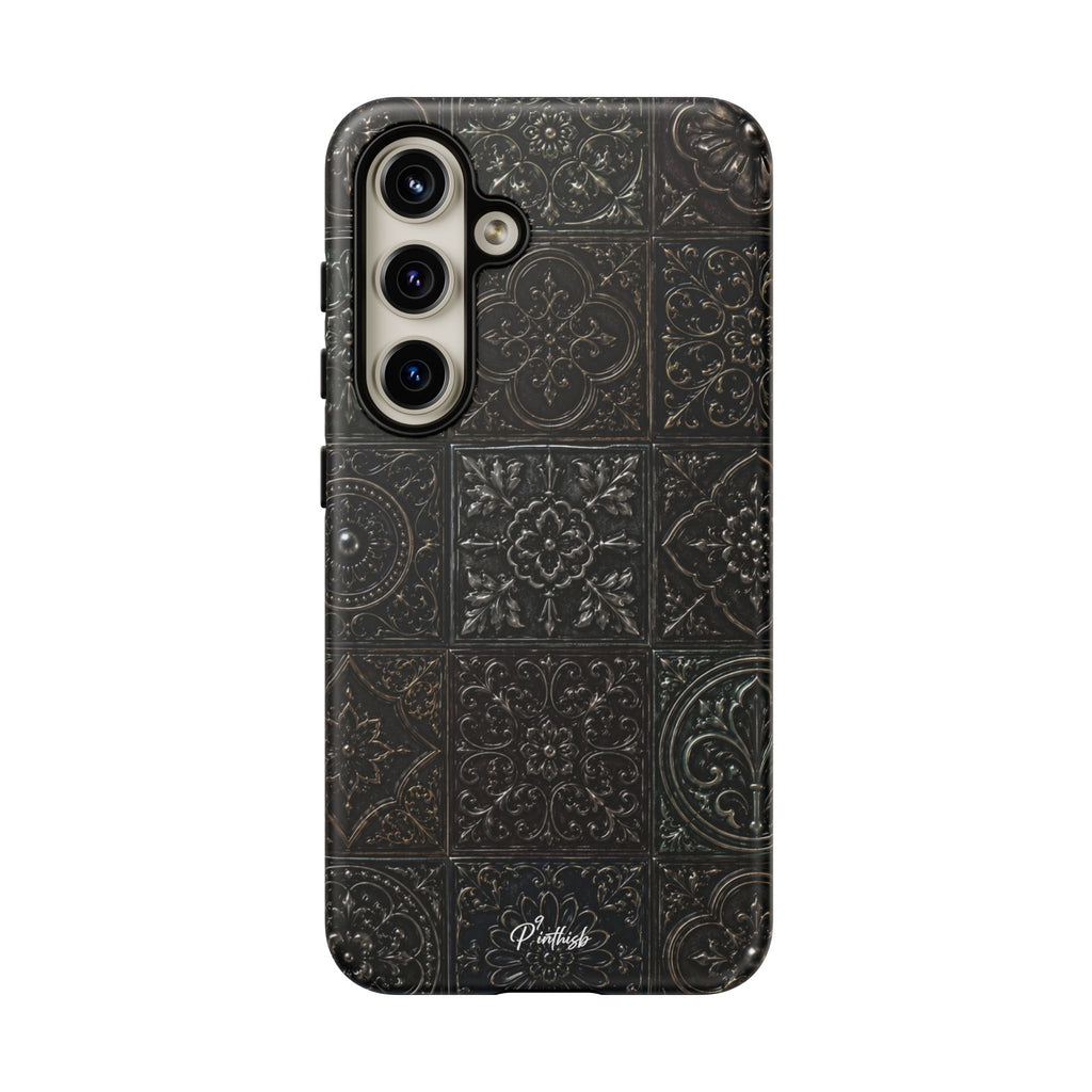 Mosaic Pattern Tough Phone Case