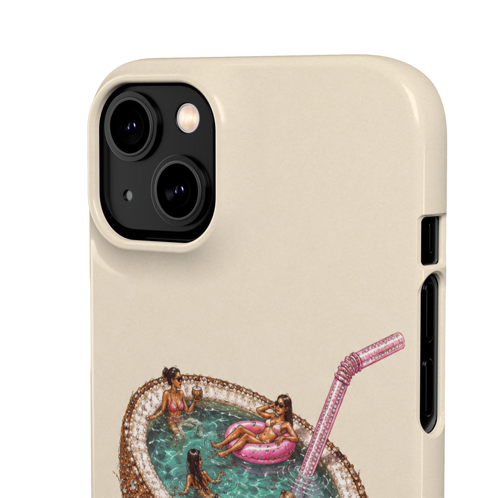 Coconut Pool Snap Phone Case