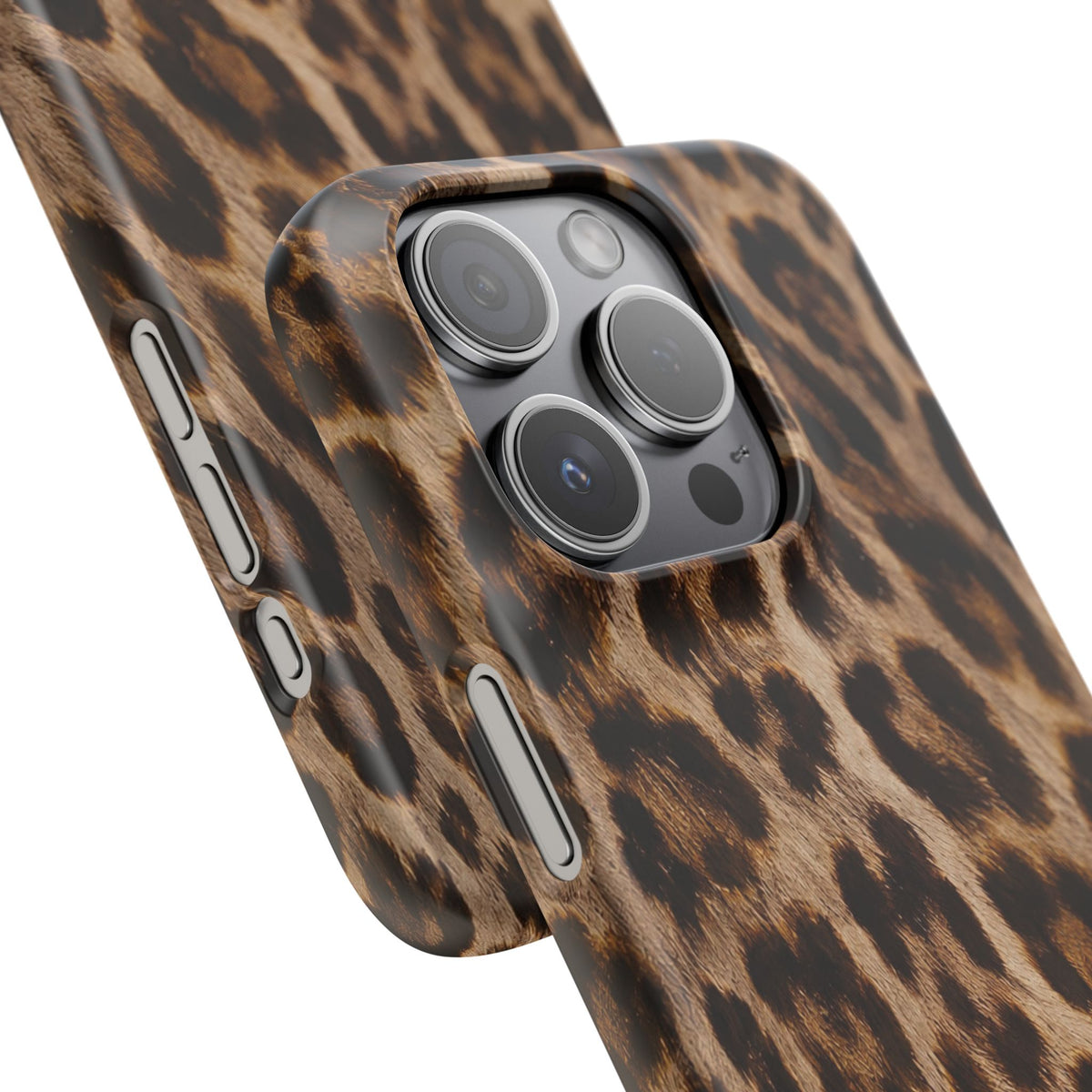 Leopard Print Snap Phone Case