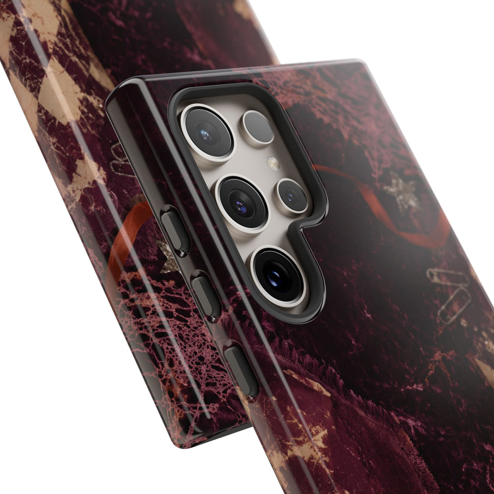 Dark Maroon Vintage Tough Case