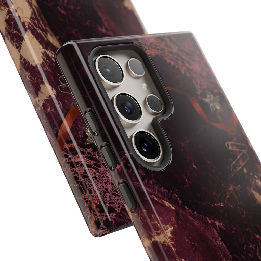 Dark Maroon Vintage Tough Case