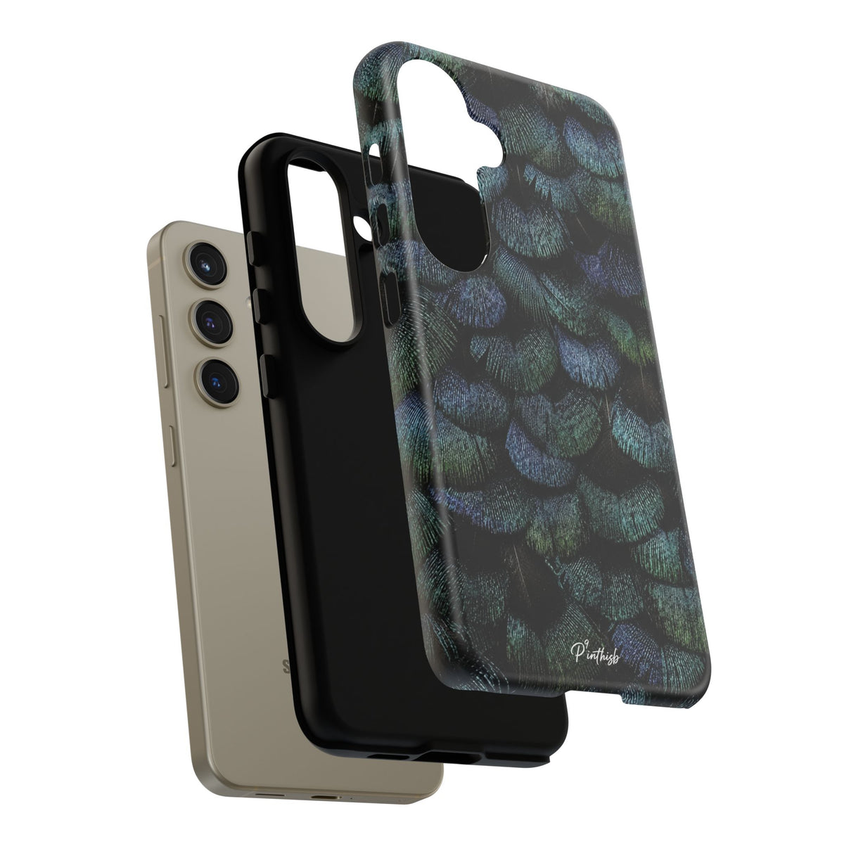 Iridescent Feather Tough Case