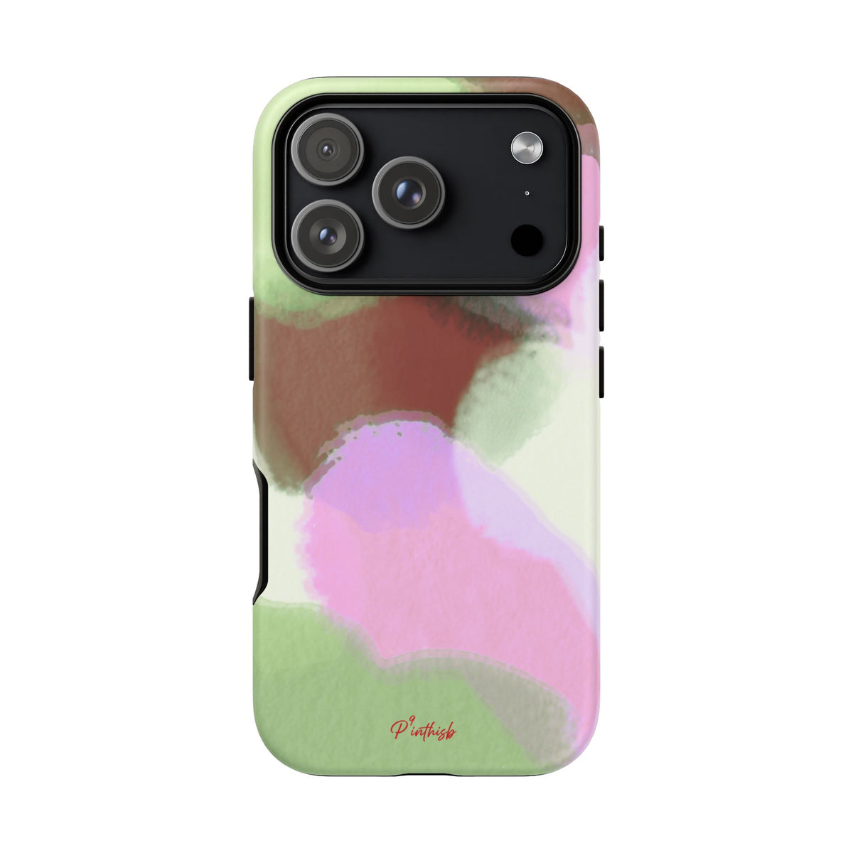 Abstract Pastel Camouflage Tough Phone Case