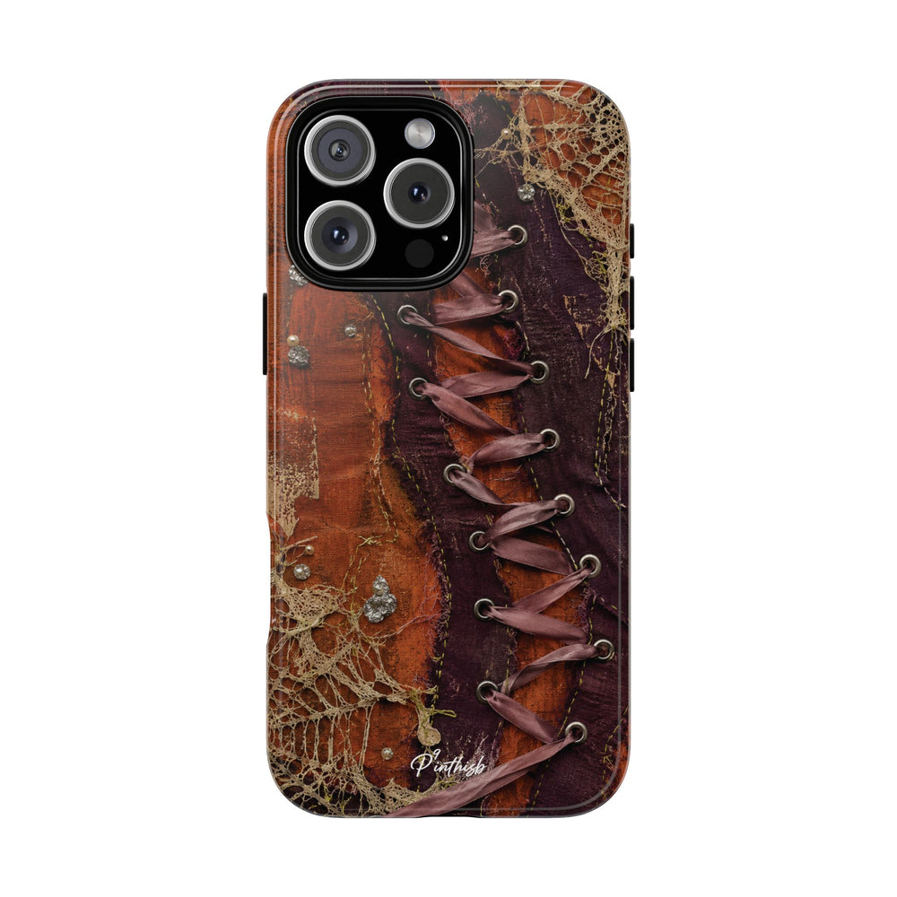 Vintage Leather Lace Tough Case