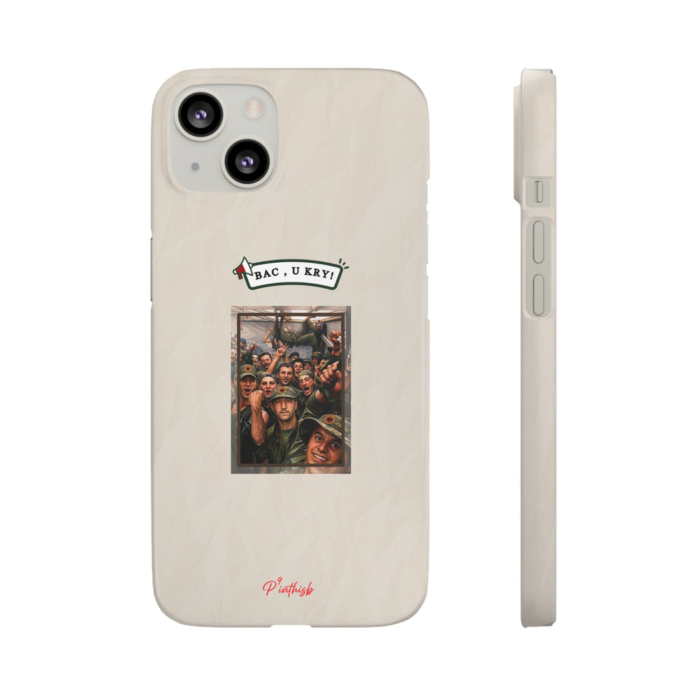 "BAC, U KRY!" Snap Case