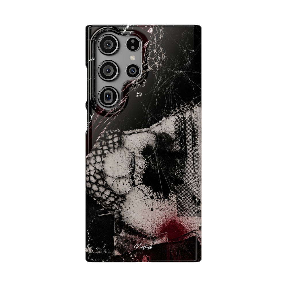 Midnight Static Snap Phone Case