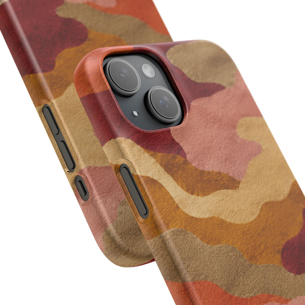 Watercolour Camo Snap Case