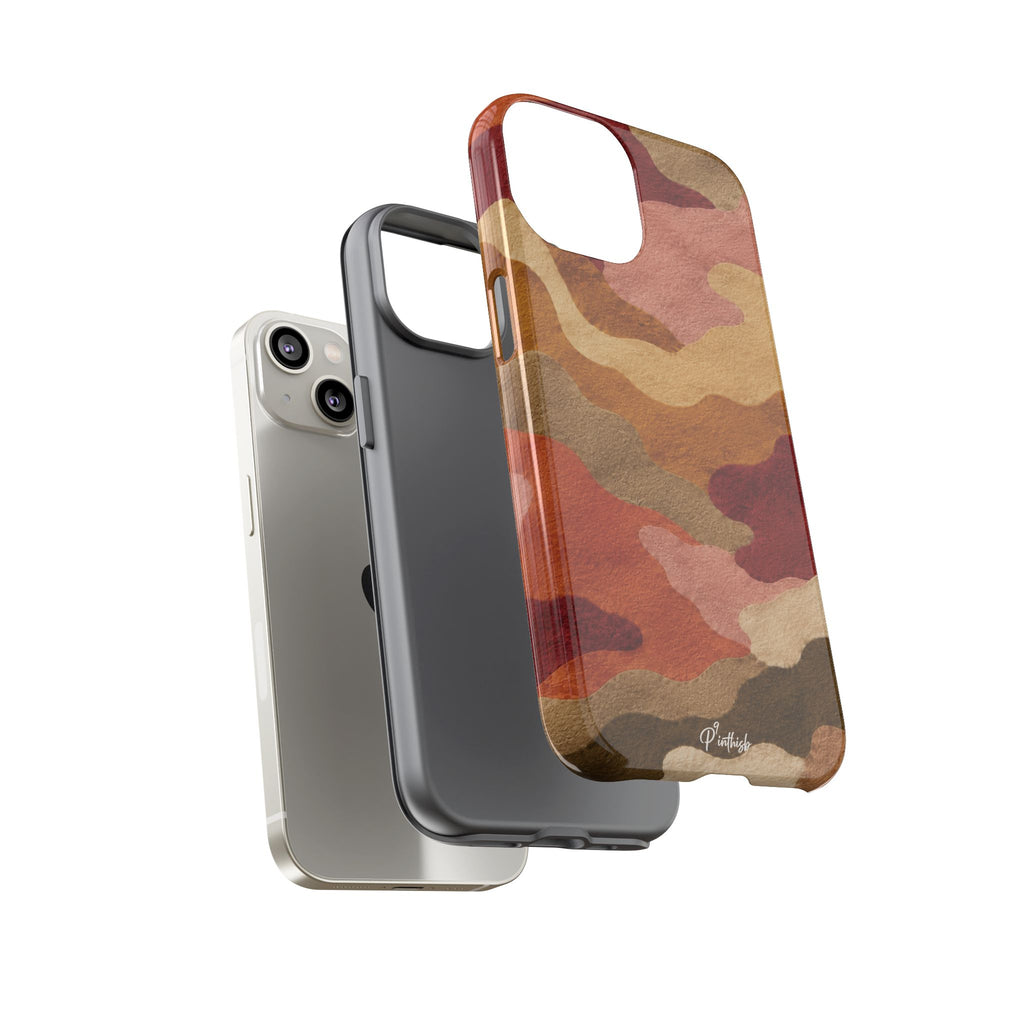 Watercolour Camo Tough Case