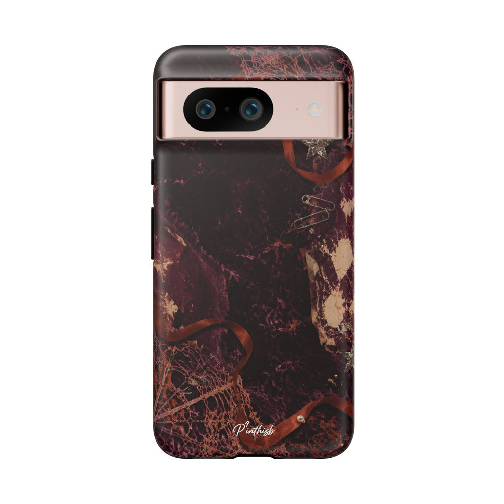 Dark Maroon Vintage Tough Case