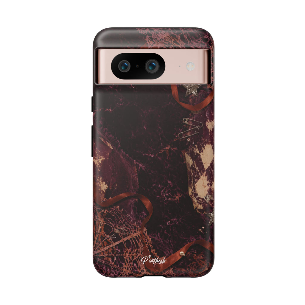 Dark Maroon Vintage Tough Case