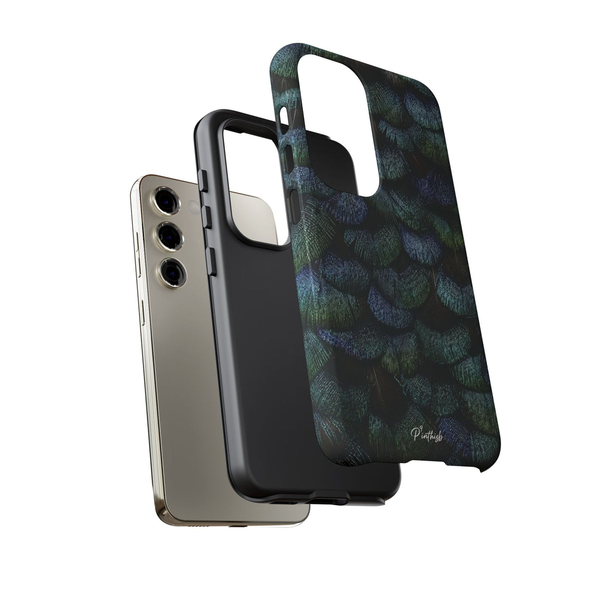 Iridescent Feather Tough Case