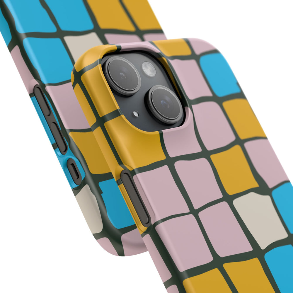 Color Grid Snap Phone Case