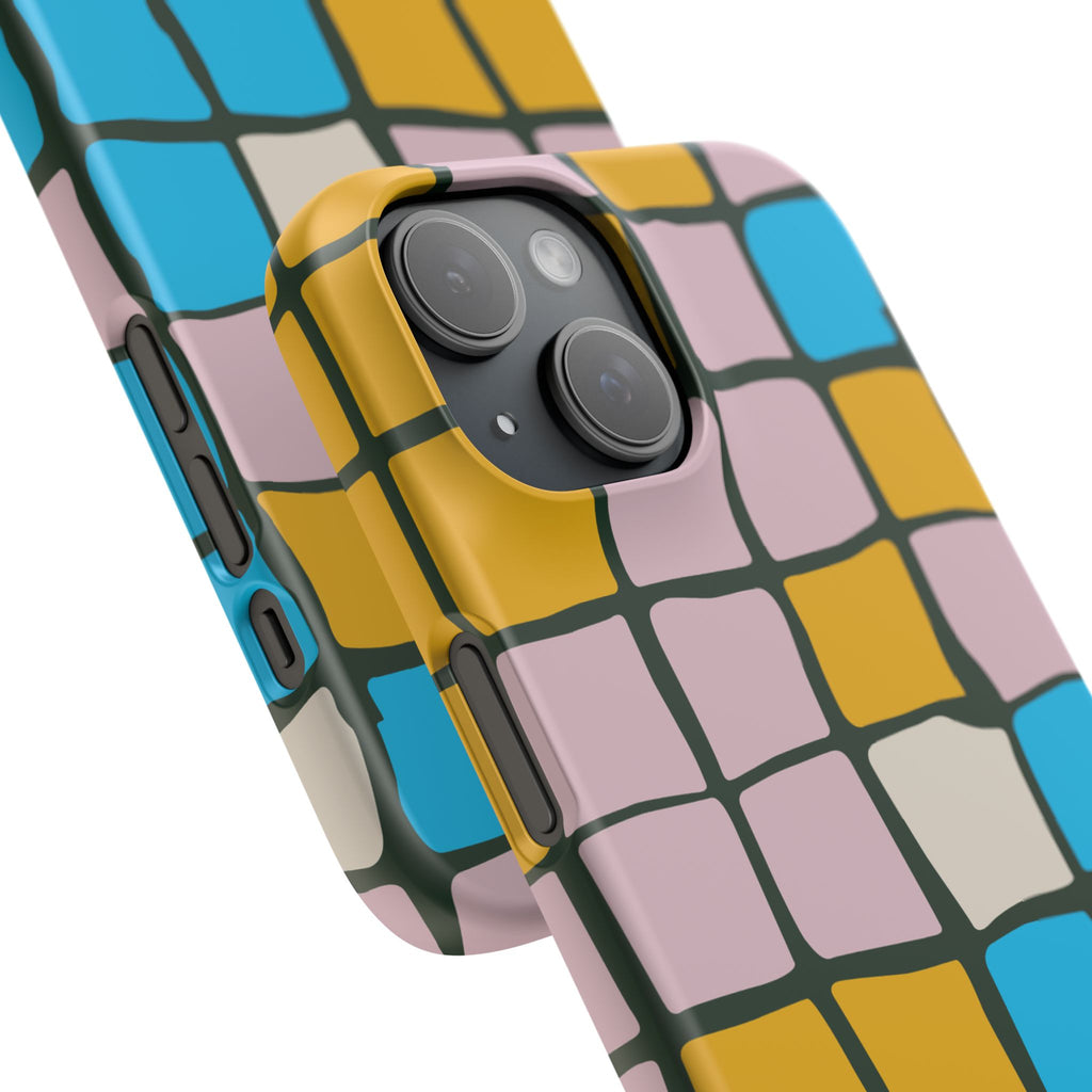 Color Grid Snap Phone Case
