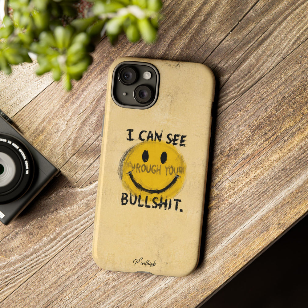 Smiley Anti-BS Tough Case