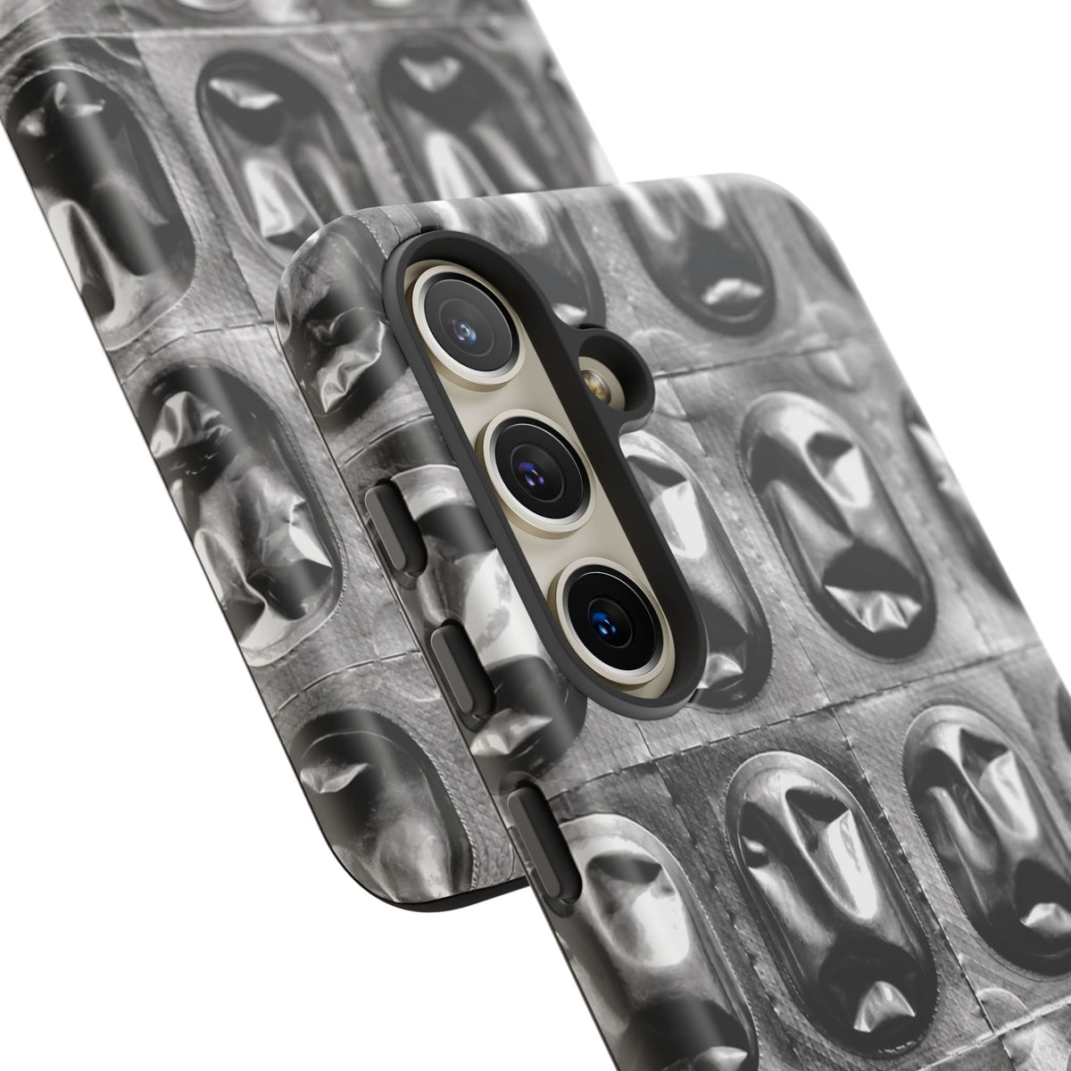 Metallic Mask Grid Tough Case