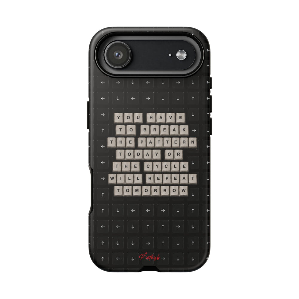 "Break the pattern" Keyboard Tough Case