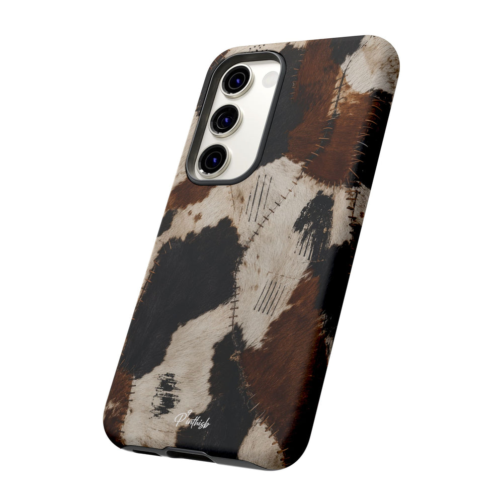 Brown & Black Animal Print Tough Case