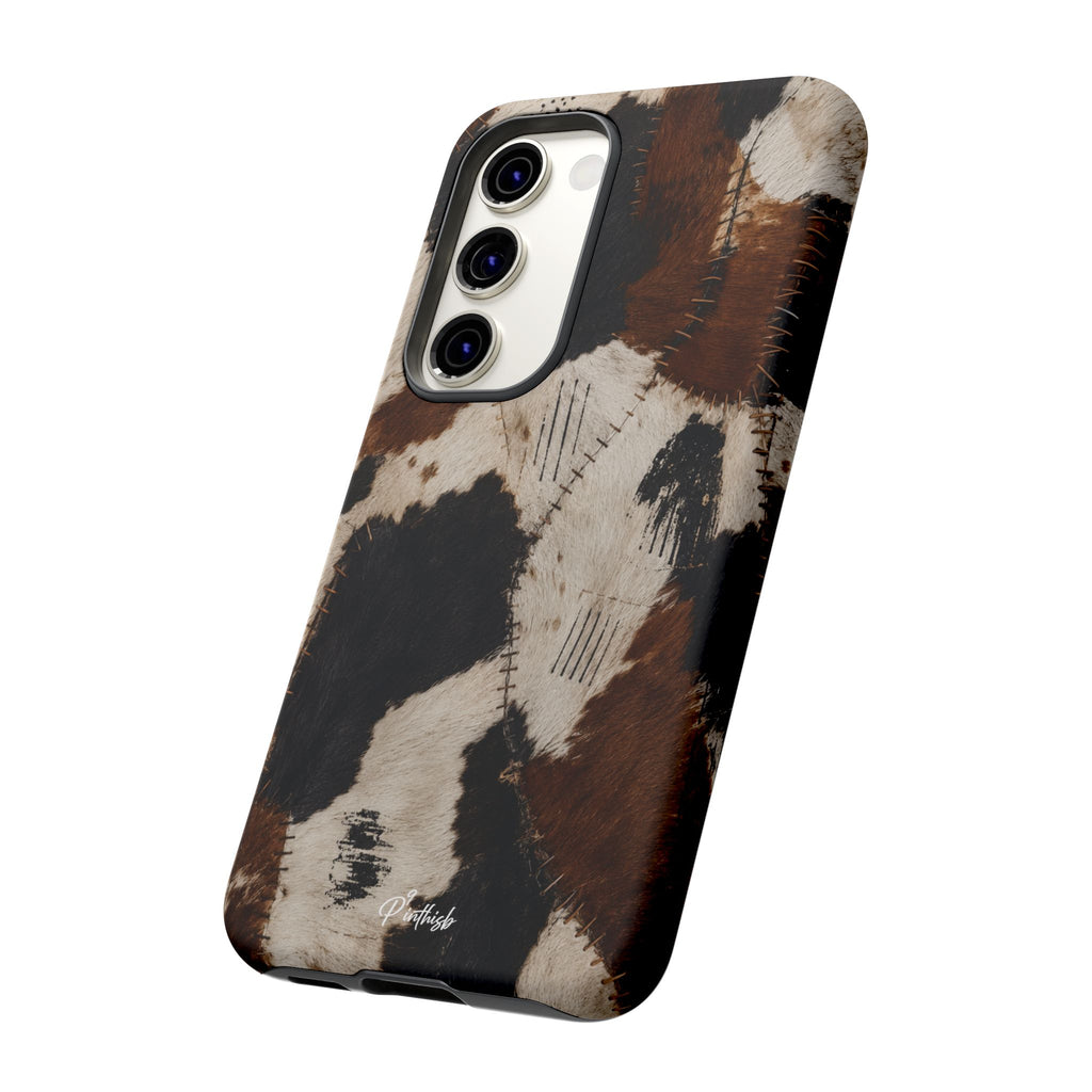 Brown & Black Animal Print Tough Case
