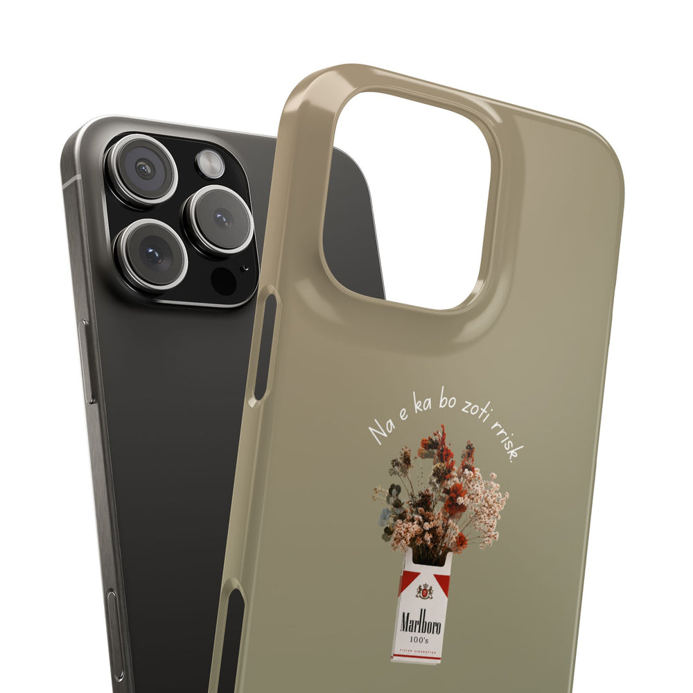 "Na e ka bo zoti rrisk." Snap Phone Case