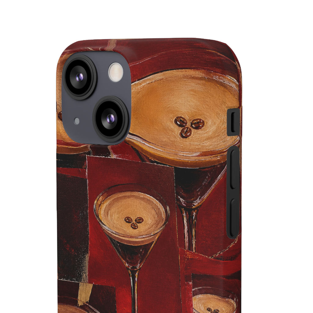 Espresso Martini Snap Phone Case