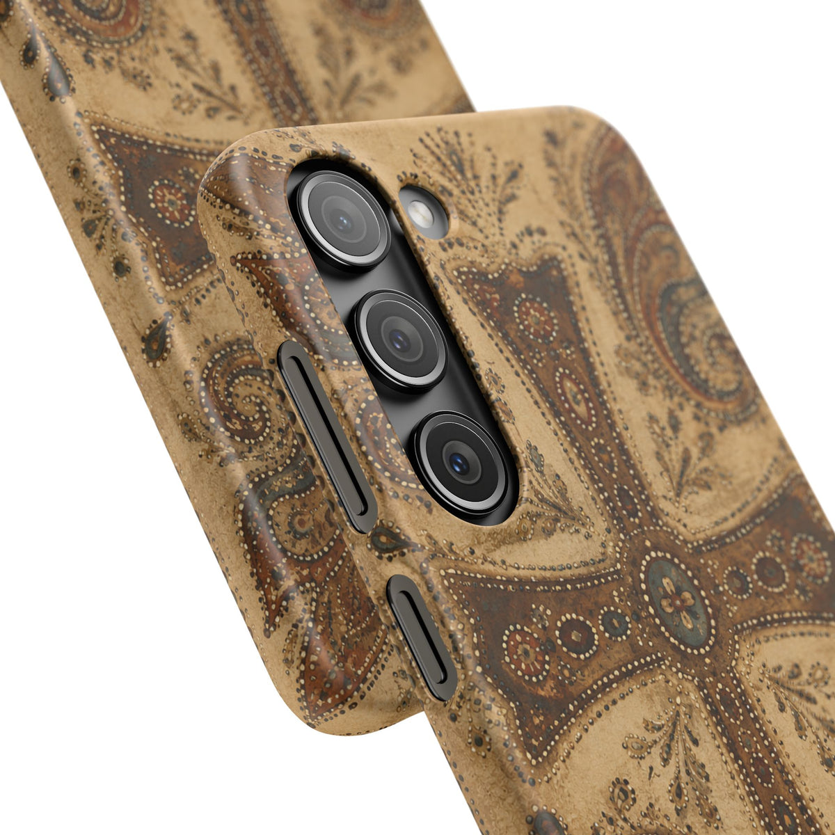 Cross Paisley Snap Case