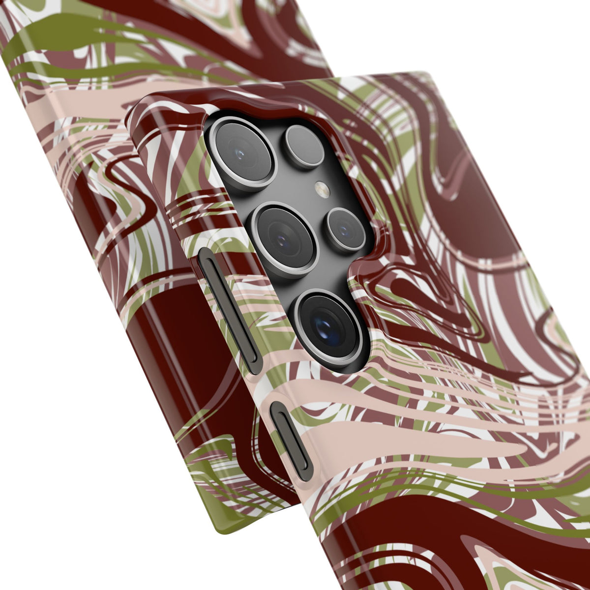 Abstract Marbled Snap Phone Case