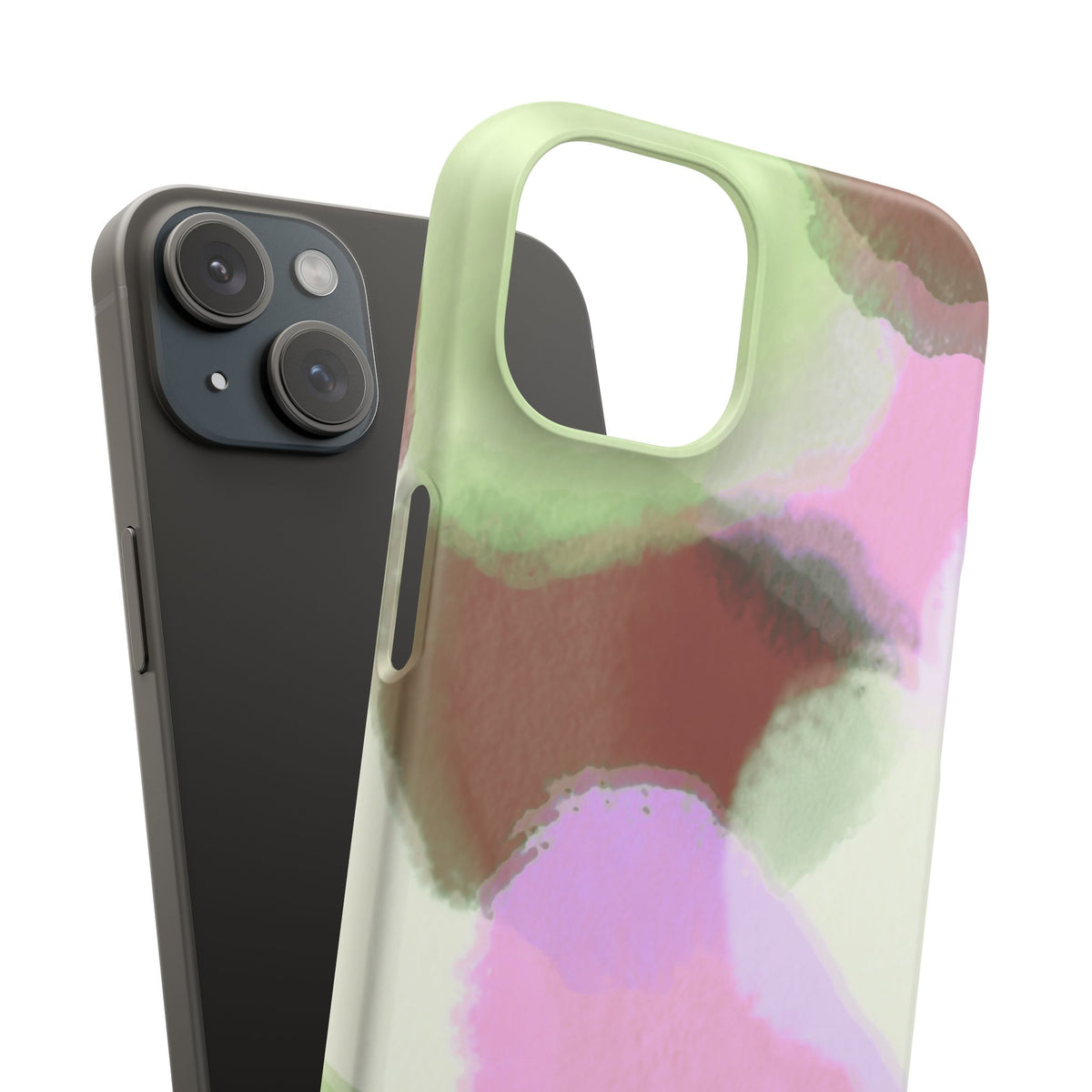 Abstract Pastel Camouflage Snap Phone Case