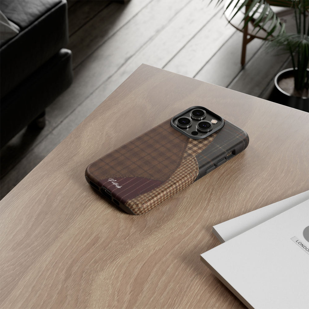 Rustic Brown Retro Tough Case