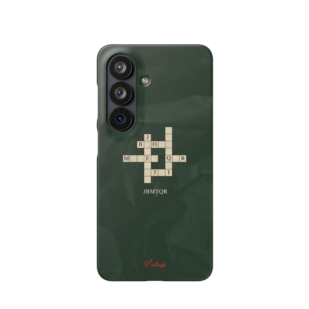 "JBMTQR crossword" Snap Phone Case