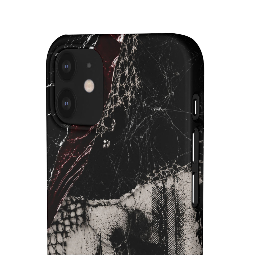 Midnight Static Snap Phone Case