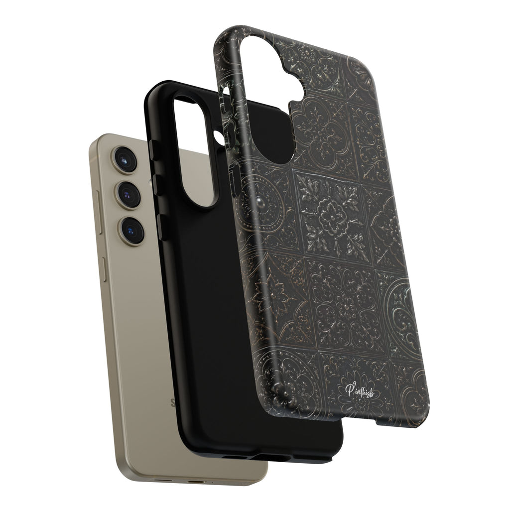 Mosaic Pattern Tough Phone Case