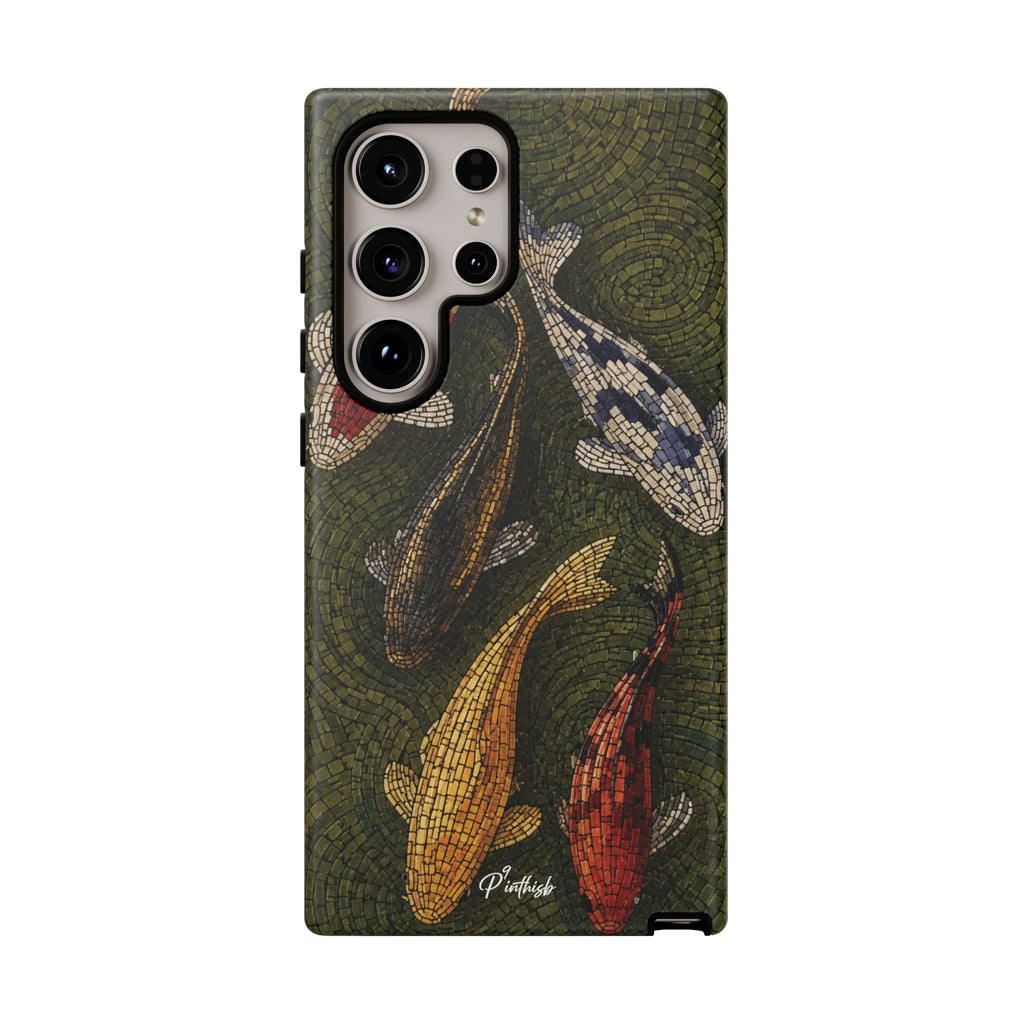 Fish Pond Tough Phone Case