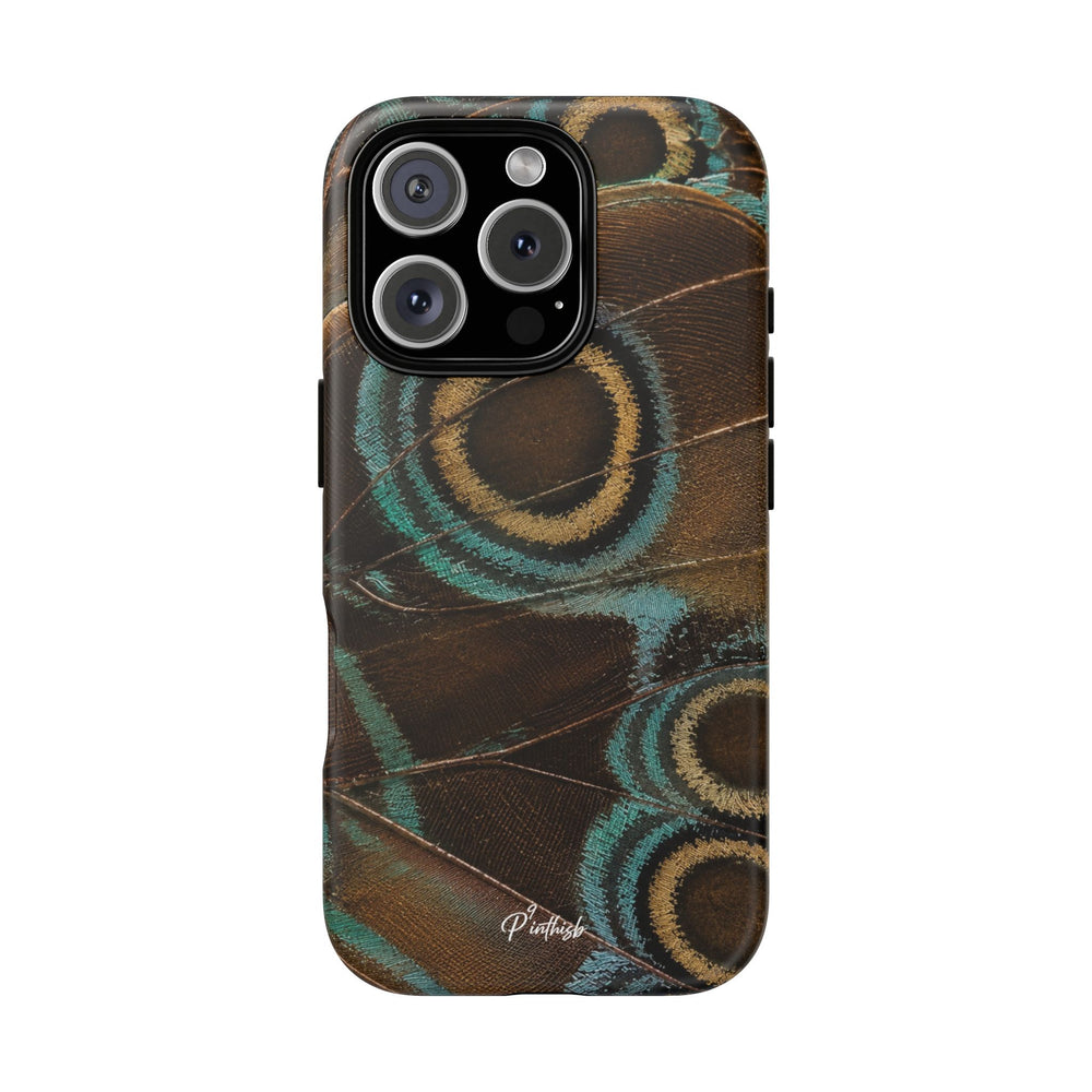 Peacock Feather Pattern Tough Case