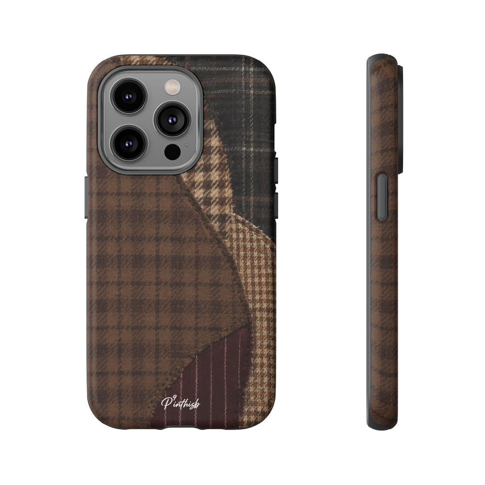 Rustic Brown Retro Tough Case
