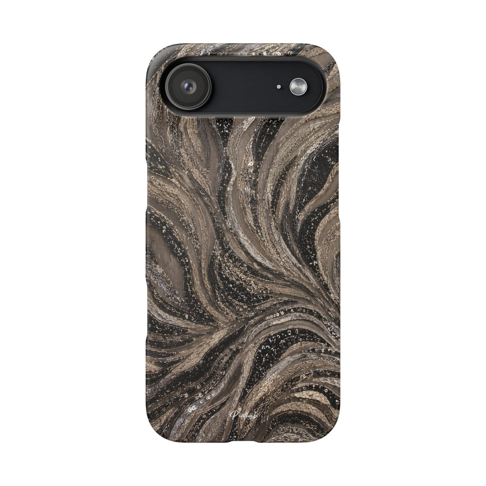 Neutral Swirl Protective Snap Case